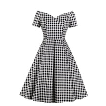 Load image into Gallery viewer, Vintage Plaid Dress