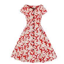 Load image into Gallery viewer, Daisy Floral Vintage Dress