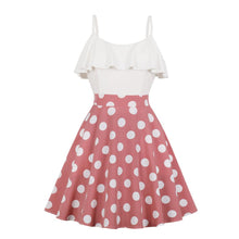 Load image into Gallery viewer, A Polka Dots Cami Strap Dress
